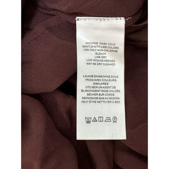 Free People Sz M Sonja Skirt Tank Set Maxi Brown Velvet Floral Boho Festival New - Picture 7 of 10